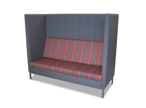 Malibu 3 Seater-Reception Furniture-North Island Delivery-Lustrell (Vinyl)-Commercial Traders - Office Furniture