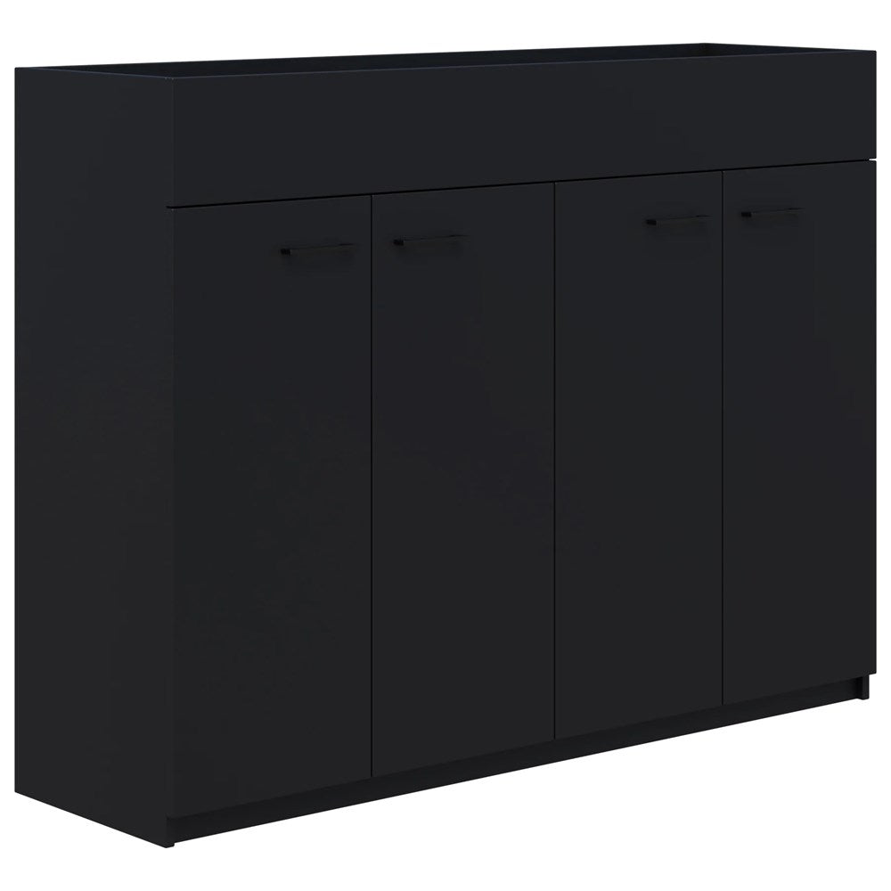 Rapid Planter Cabinet - Locking-Storage-1200h x 1600w-Black-Auckland-Commercial Traders - Office Furniture