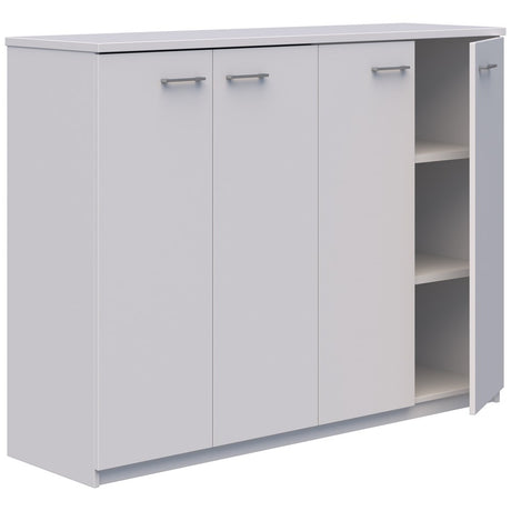 Rapid Cabinet - Low-Storage-1200x1600 (non locking)-Snow-Commercial Traders - Office Furniture