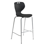 Mata Bar Stool-Lunchroom Chairs-No seat pad-Mango-Commercial Traders - Office Furniture