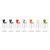 Mata Bar Stool-Lunchroom Chairs-No seat pad-Mango-Commercial Traders - Office Furniture
