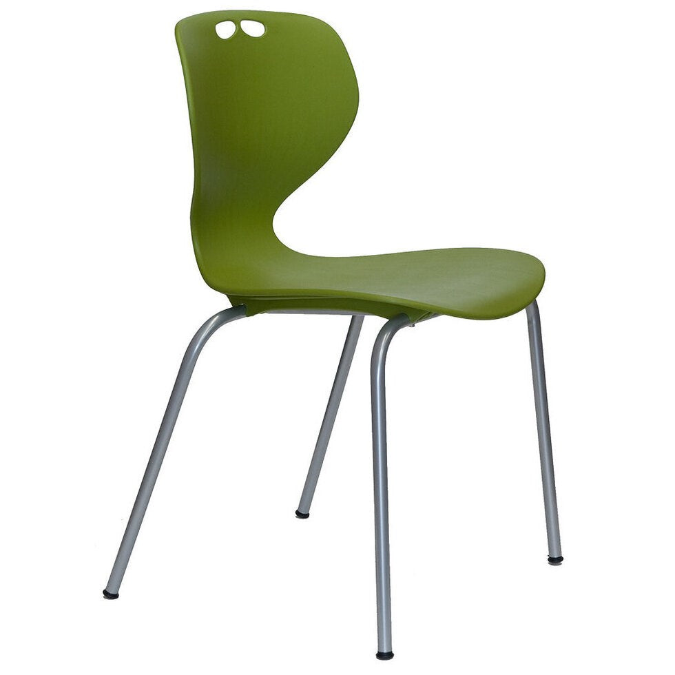 Mata Junior 4 Leg/Swivel-Education Furniture-Black-350mm-Commercial Traders - Office Furniture