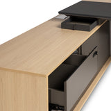 Maxim Executive Desk with Side Cabinet