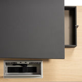 Maxim Executive Desk with Side Cabinet