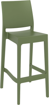 MayMay Stool 750H-Barstools-Black-Commercial Traders - Office Furniture