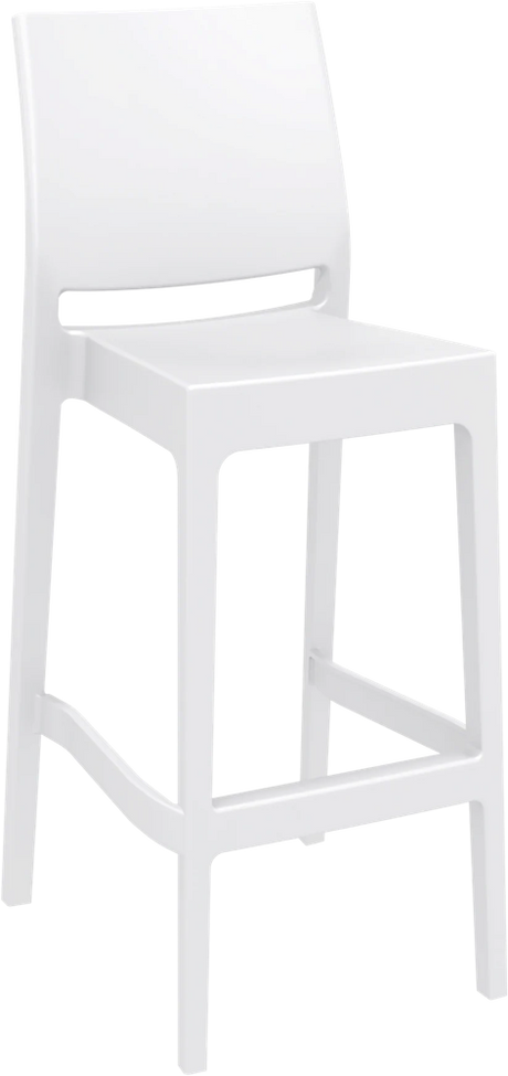 MayMay Stool 750H-Barstools-Black-Commercial Traders - Office Furniture