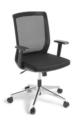 Media Boardroom Chair-Unclassified-Standard Black-No Thanks-Alloy-Commercial Traders - Office Furniture