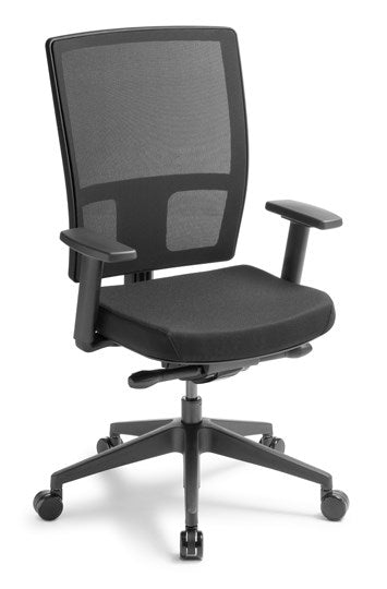 Media Ergo Chair-Office Chairs-Standard Black-Yes Please-No Thanks-Commercial Traders - Office Furniture