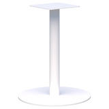 frames-Meeting Tables-Round / 540mm Base-Black-Commercial Traders - Office Furniture