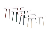 Modella II Table-Meeting Tables-1500 x 750-Non Standard Melteca or Melamine-Black-Commercial Traders - Office Furniture