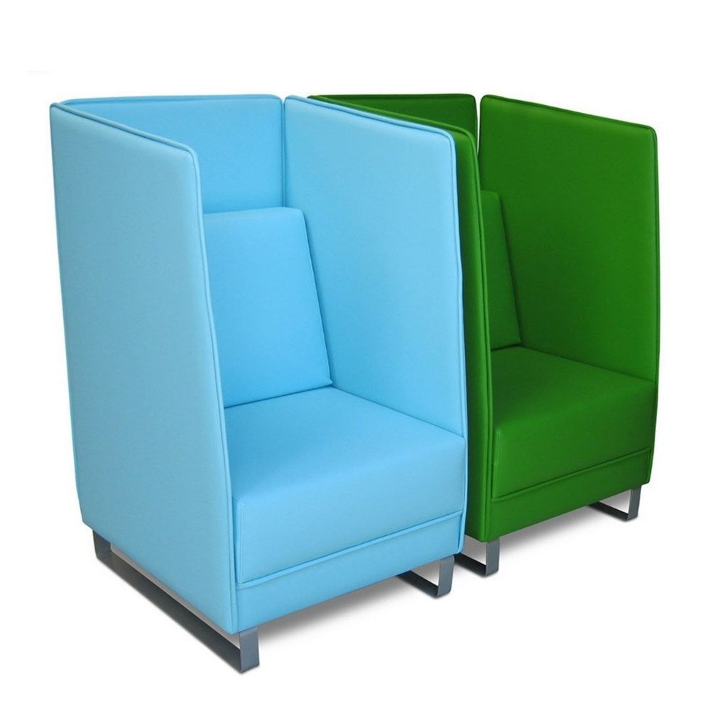 Munro Booth 1 Seater-Reception Furniture-Globe-South Island Delivery-Commercial Traders - Office Furniture