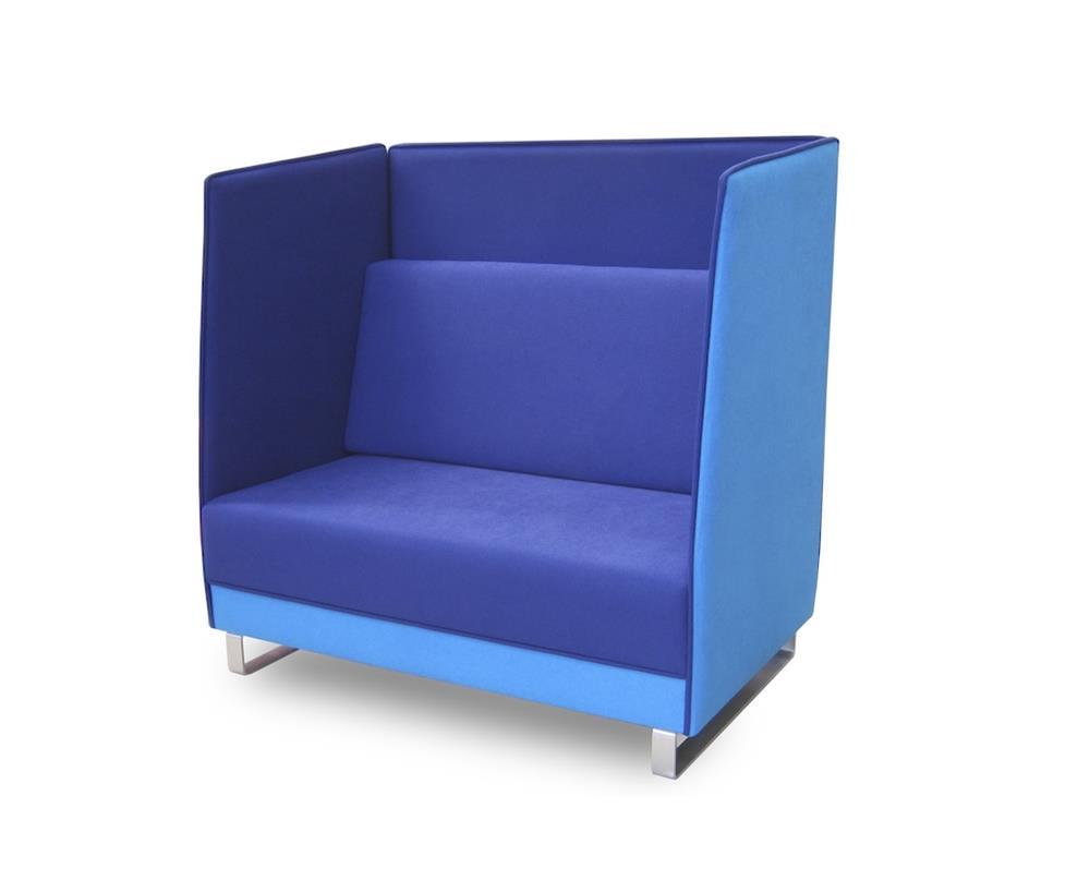 Munro Booth 1 Seater-Reception Furniture-Globe-South Island Delivery-Commercial Traders - Office Furniture