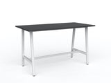 Cubit Bar Leaner-Meeting Room Furniture-1800 x 900-Black-White-Commercial Traders - Office Furniture