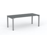 Cubit Desk-Desking-1800 x 800-Silver-Silver-Commercial Traders - Office Furniture