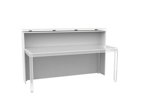 Cubit Reception Counter-Reception Furniture-Atlantic Oak-No Return Thanks-Commercial Traders - Office Furniture