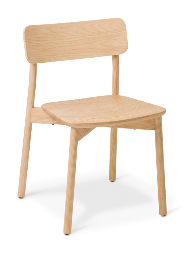 Orlo Chair-Chairs-Natural Ash-Not Upholstered-Commercial Traders - Office Furniture