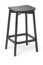 Orlo Kitchen Stool-Barstools-Black Ash-Not Upholstered-Commercial Traders - Office Furniture