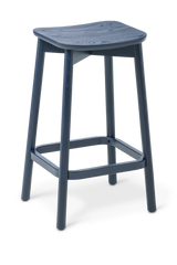 Orlo Kitchen Stool-Barstools-Navy Ash-Not Upholstered-Commercial Traders - Office Furniture