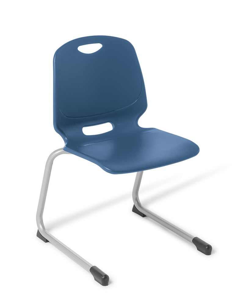 Spark Cantilever Intermediate-Chairs-Smoke-Commercial Traders - Office Furniture