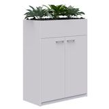 Rapid Planter Cabinet-Storage-1200Hx900L (non locking)-Black-Commercial Traders - Office Furniture