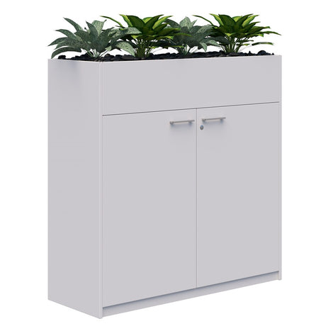 Cancelled Order - Rapid Planter Cabinet 1200h x 1200w-Storage-1200Hx1200L (locking)-Snow-Commercial Traders - Office Furniture