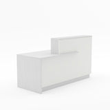 Wanaka Reception Counter-Reception Furniture-Silver Strata-1800 wide-North Island Delivery-Commercial Traders - Office Furniture