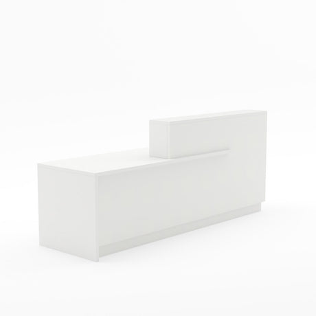 Wanaka Reception Counter-Reception Furniture-Snowdrift-2400 wide-South Island Delivery-Commercial Traders - Office Furniture