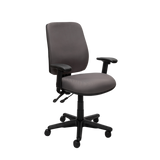 Buro Roma 2 Chair - High Back-Office Chairs-Charcoal-Yes Please-Assembled - Other Areas-Commercial Traders - Office Furniture