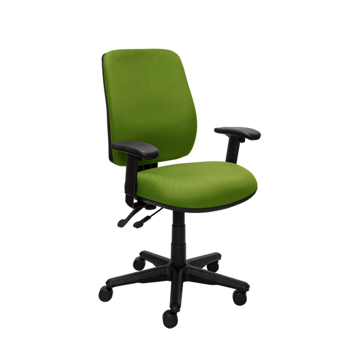 Buro Roma 2 Chair - High Back-Office Chairs-Green-Yes Please-Assembled - Other Areas-Commercial Traders - Office Furniture