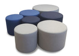 Round Ottoman - Medium-Reception Furniture-North Island Delivery-Elton-Commercial Traders - Office Furniture