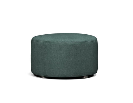 Round Ottoman - Large-Reception Furniture-North Island Delivery-Lustrell (Vinyl)-Commercial Traders - Office Furniture