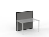 Studio 50 Partition - 1200h x 1200w-Office Partitons-BE-Alloy Grey-Commercial Traders - Office Furniture