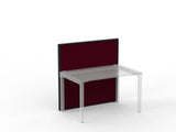 Studio 50 Partition - 1200h x 1200w-Office Partitons-BE-Ruby Red-Commercial Traders - Office Furniture