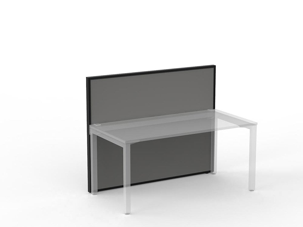 Studio 50 Partition - 1200h x 1500w-Office Partitons-BE-Alloy Grey-Commercial Traders - Office Furniture