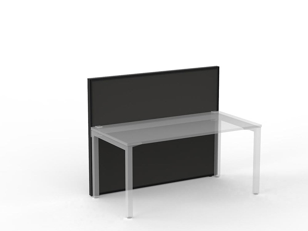 Studio 50 Partition - 1200h x 1500w-Office Partitons-BE-Slate Grey-Commercial Traders - Office Furniture