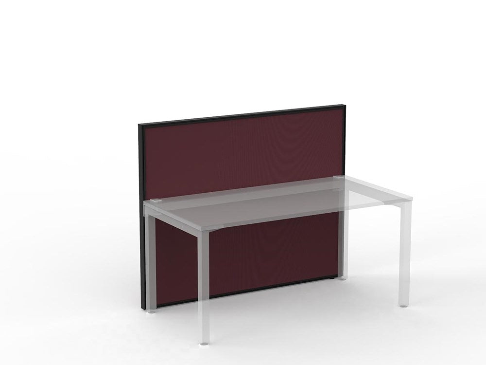 Studio 50 Partition - 1200h x 1500w-Office Partitons-CN-Midnight-Commercial Traders - Office Furniture