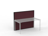 Studio 50 Partition - 1200h x 1500w-Office Partitons-CN-Midnight-Commercial Traders - Office Furniture
