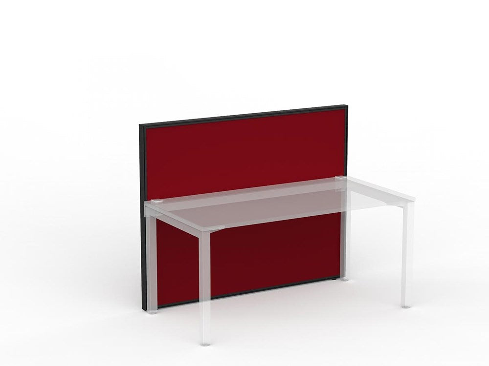 Studio 50 Partition - 1200h x 1500w-Office Partitons-SP-Red-Commercial Traders - Office Furniture