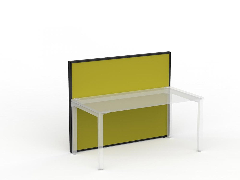 Studio 50 Partition - 1200h x 1500w-Office Partitons-SP-Yellow-Commercial Traders - Office Furniture