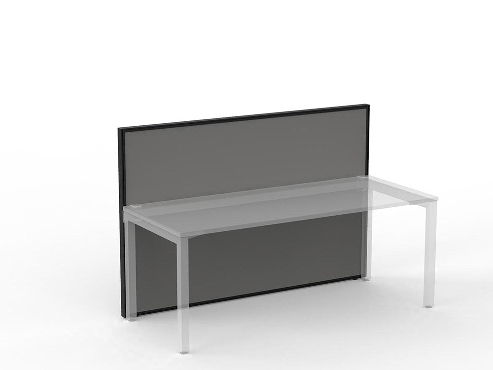Studio 50 Partition - 1200h x 1800w-Office Partitons-BE-Alloy Grey-Commercial Traders - Office Furniture