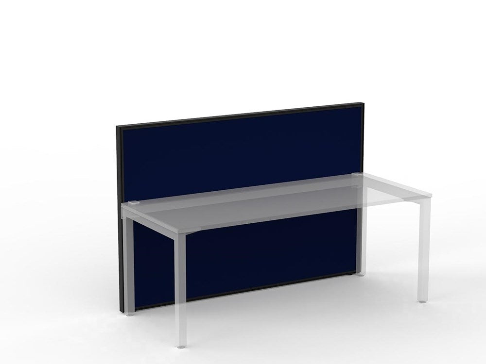 Studio 50 Partition - 1200h x 1800w-Office Partitons-BE-Navy-Commercial Traders - Office Furniture