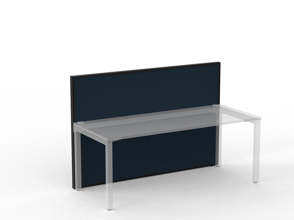 Studio 50 Partition - 1200h x 1800w-Office Partitons-CN-Midnight-Commercial Traders - Office Furniture
