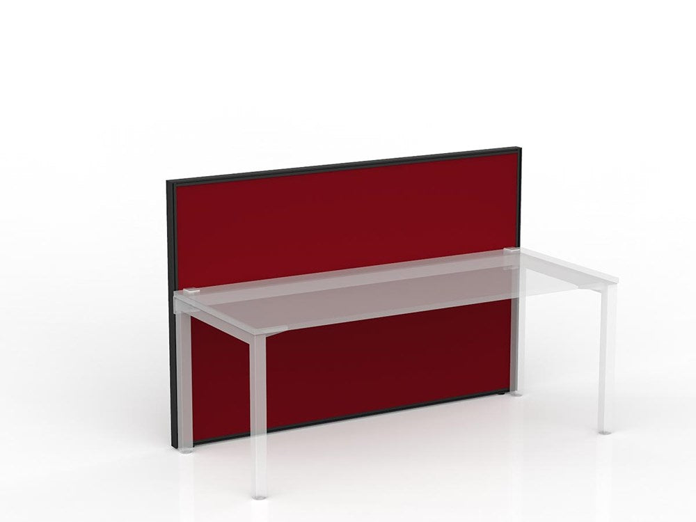 Studio 50 Partition - 1200h x 1800w-Office Partitons-SP-Red-Commercial Traders - Office Furniture