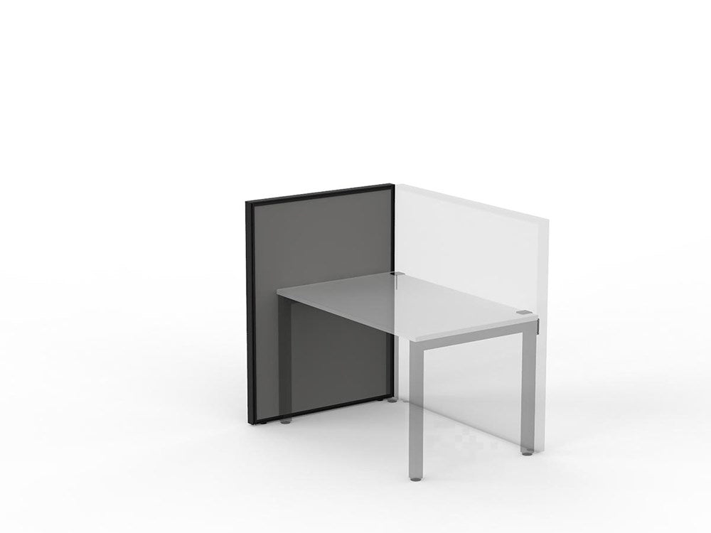 Studio 50 Partition - 1200h x 900w-Office Partitons-BE-Alloy Grey-Commercial Traders - Office Furniture