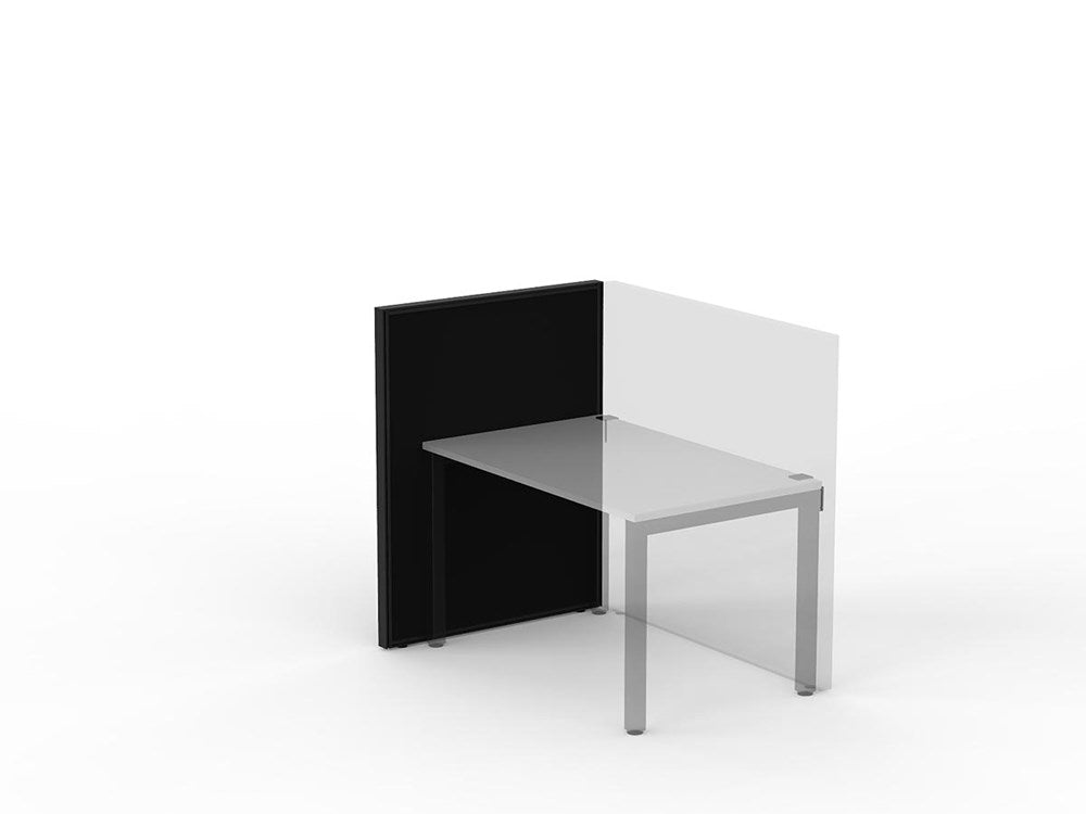 Studio 50 Partition - 1200h x 900w-Office Partitons-BE-Black-Commercial Traders - Office Furniture