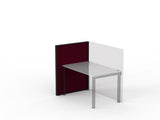 Studio 50 Partition - 1200h x 900w-Office Partitons-BE-Ruby Red-Commercial Traders - Office Furniture