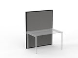 Studio 50 Partition - 1500h x 1200w-Office Partitons-BE-Alloy Grey-Commercial Traders - Office Furniture