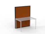 Studio 50 Partition - 1500h x 1200w-Office Partitons-BE-Burnt Orange-Commercial Traders - Office Furniture