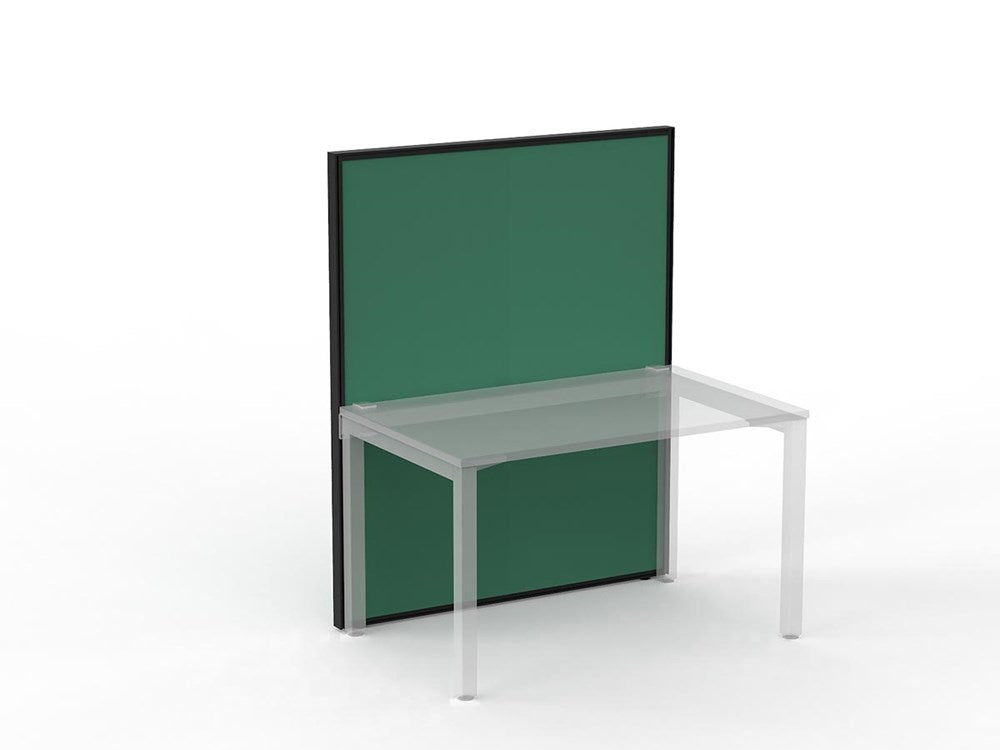Studio 50 Partition - 1500h x 1200w-Office Partitons-BE-Fern Green-Commercial Traders - Office Furniture