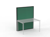 Studio 50 Partition - 1500h x 1200w-Office Partitons-BE-Fern Green-Commercial Traders - Office Furniture